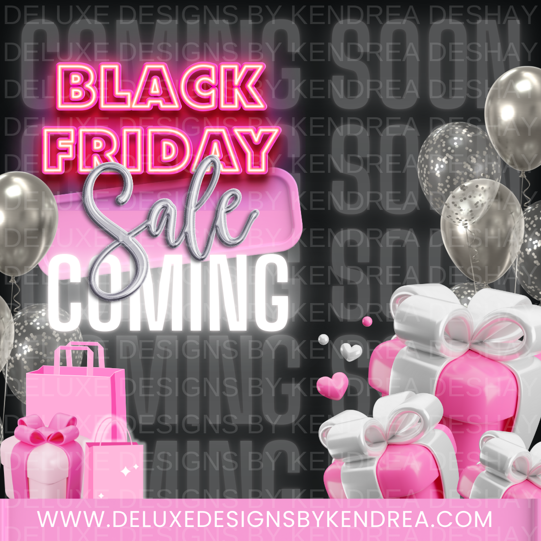 Black Friday & Cyber Monday Editable Ad Bundle for Crafters | Social Media Templates & Stock Images | Holiday Marketing Kit