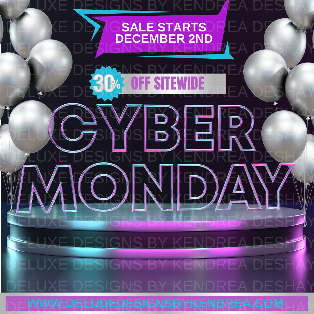 Black Friday & Cyber Monday Editable Ad Bundle for Crafters | Social Media Templates & Stock Images | Holiday Marketing Kit