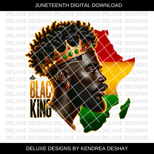 Juneteenth Black King Digital Download