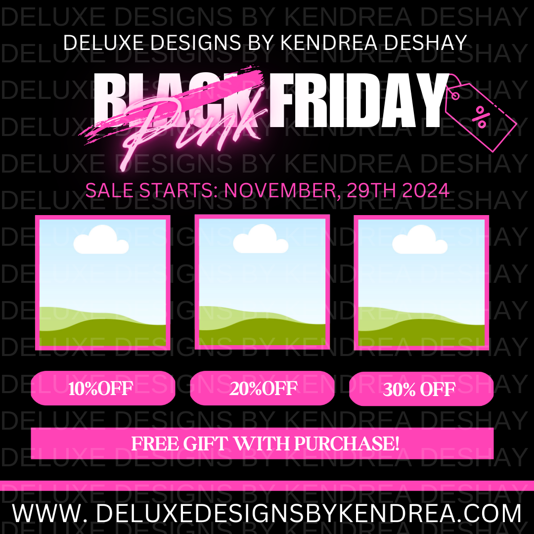 Black Friday & Cyber Monday Editable Ad Bundle for Crafters | Social Media Templates & Stock Images | Holiday Marketing Kit